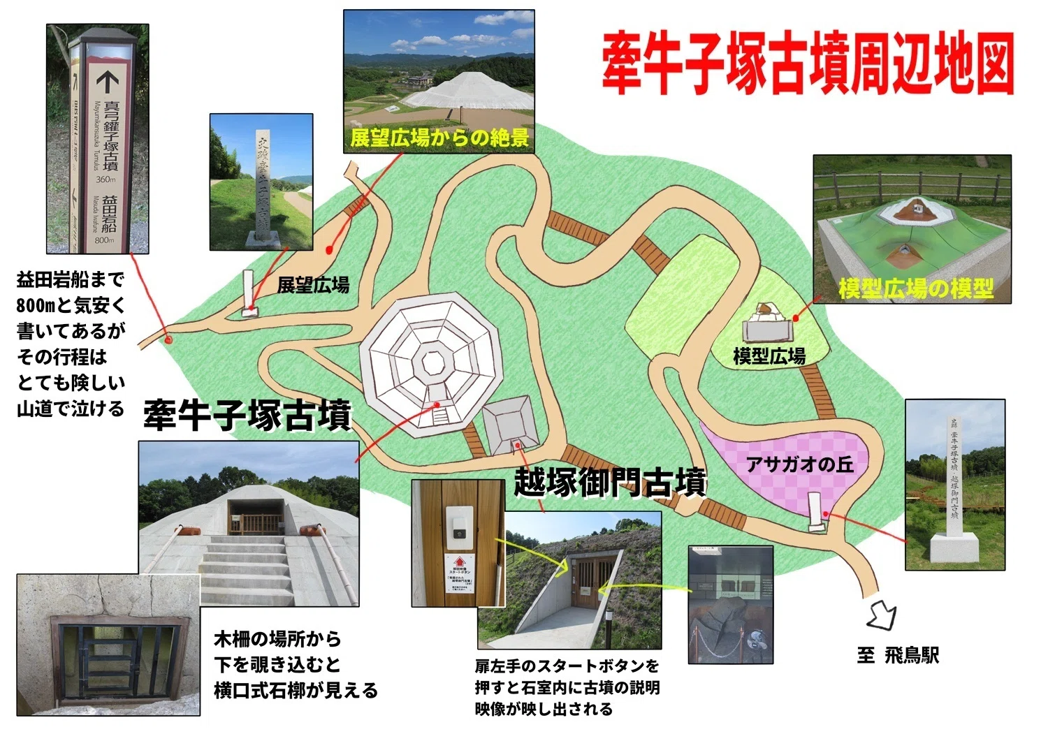 奈良県明日香村 「牽牛子塚古墳」｜あまるん