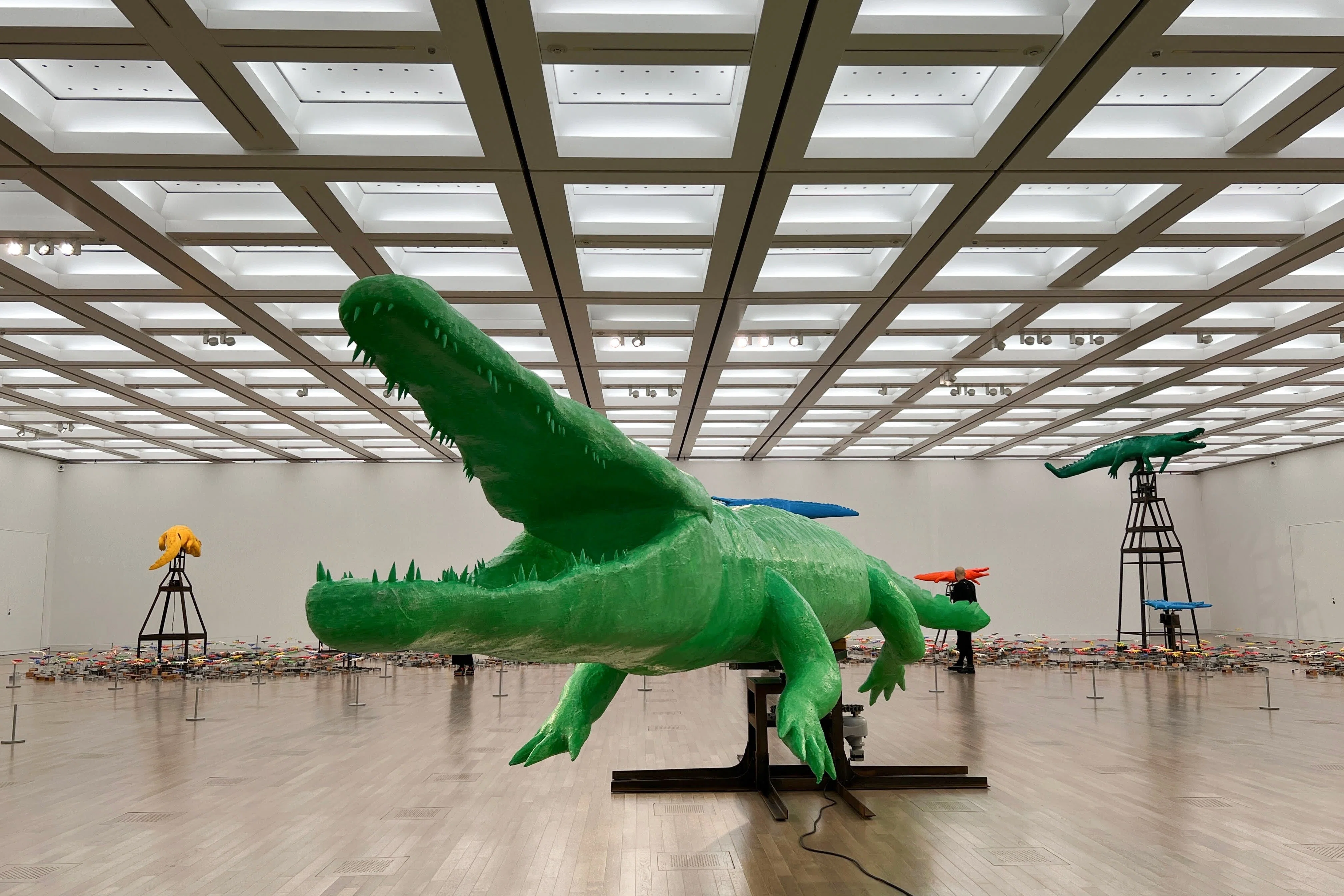 Is a Spinning Crocodile Art? — 