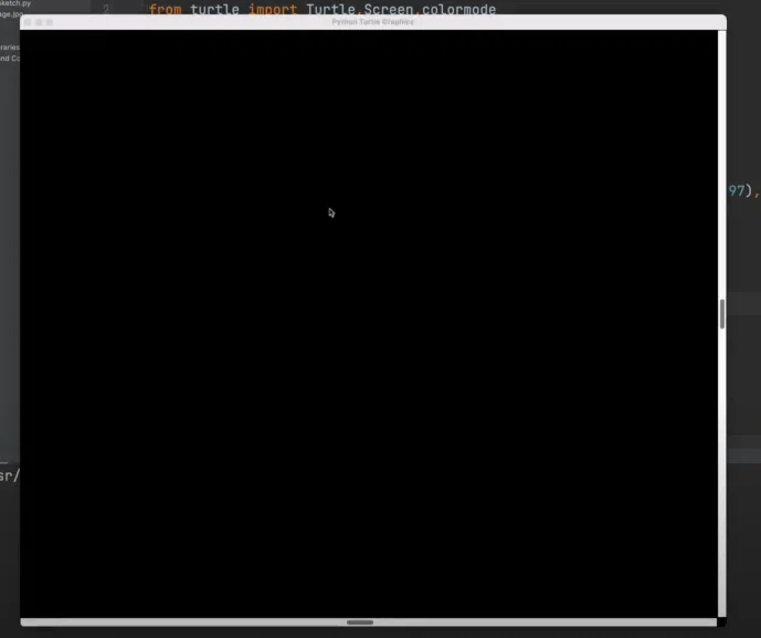 [SOLVED] Python Turtle Shows Blank Screen｜With Yoe