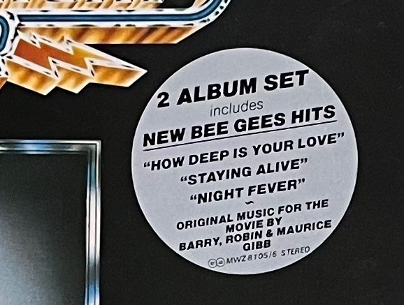 📀サントラ盤「SATURDAY NIGHT FEVER」 - 4,000万枚も売れたレコード