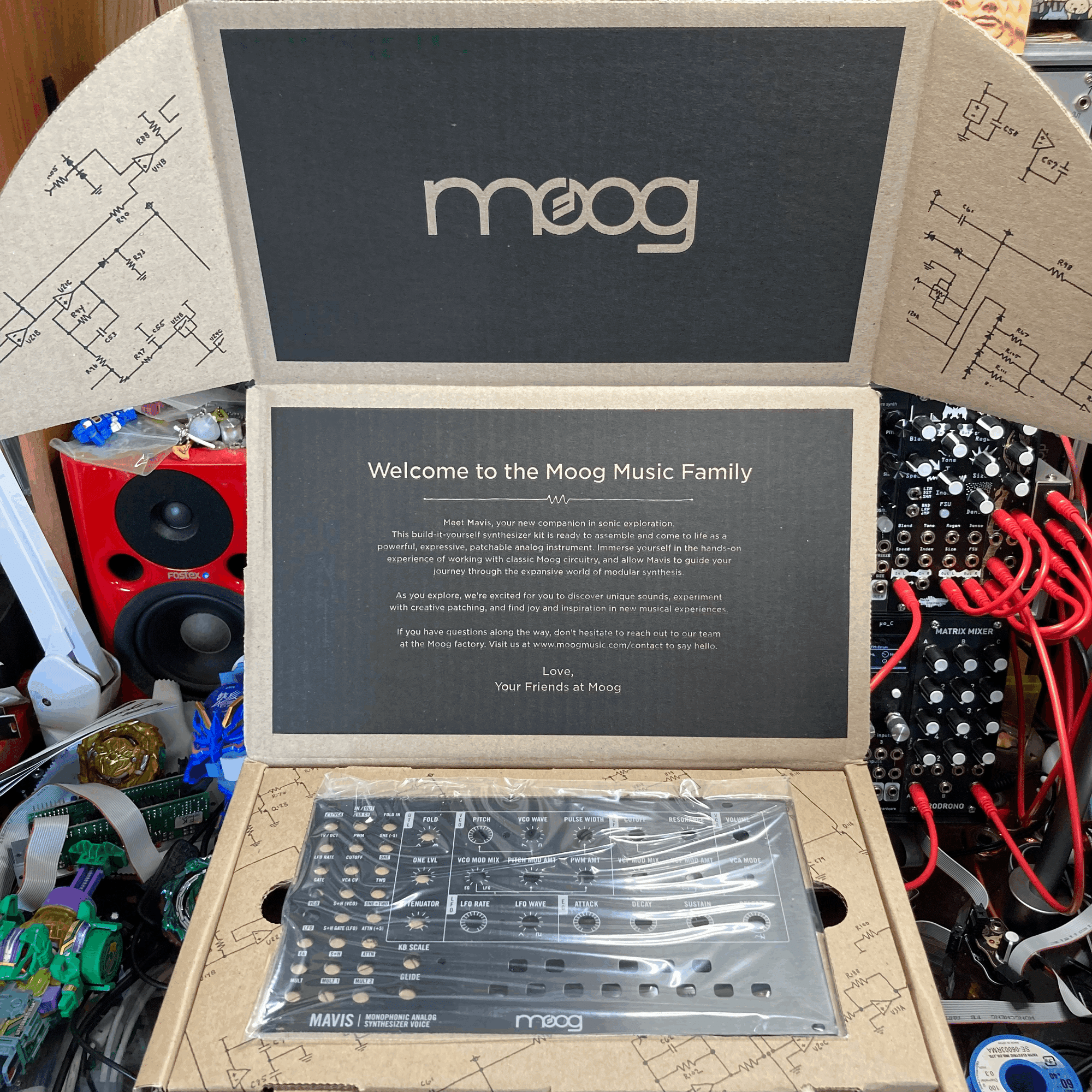 ☆機能改造したMAVIS Mokkinbird MOOG MAVIS組み立てたよって話。｜Z_Hyper