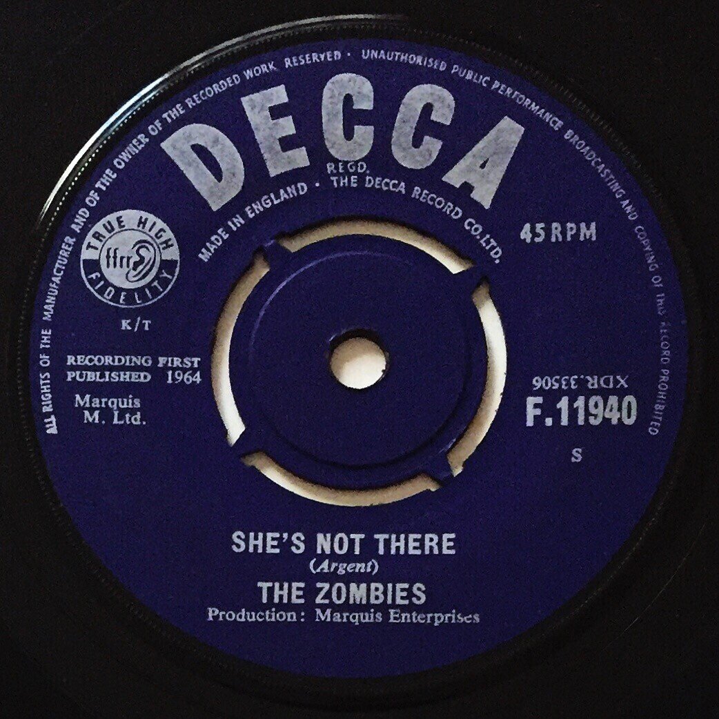 THE ZOMBIES レコード ゾンビーズ ～サイン入りレコードA to Z （Donuts版） 第50回