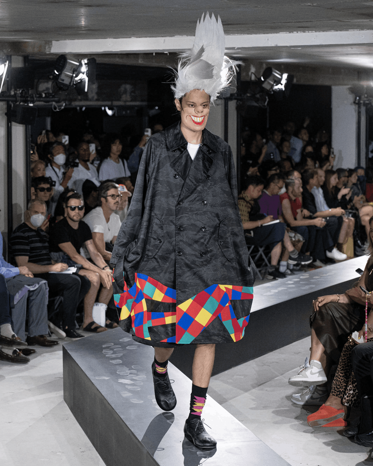 今期AWコムデギャルソンピエロパンツ（黒） 今期AWコムデギャルソンピエロパンツ（黒） COMME des GARCONS