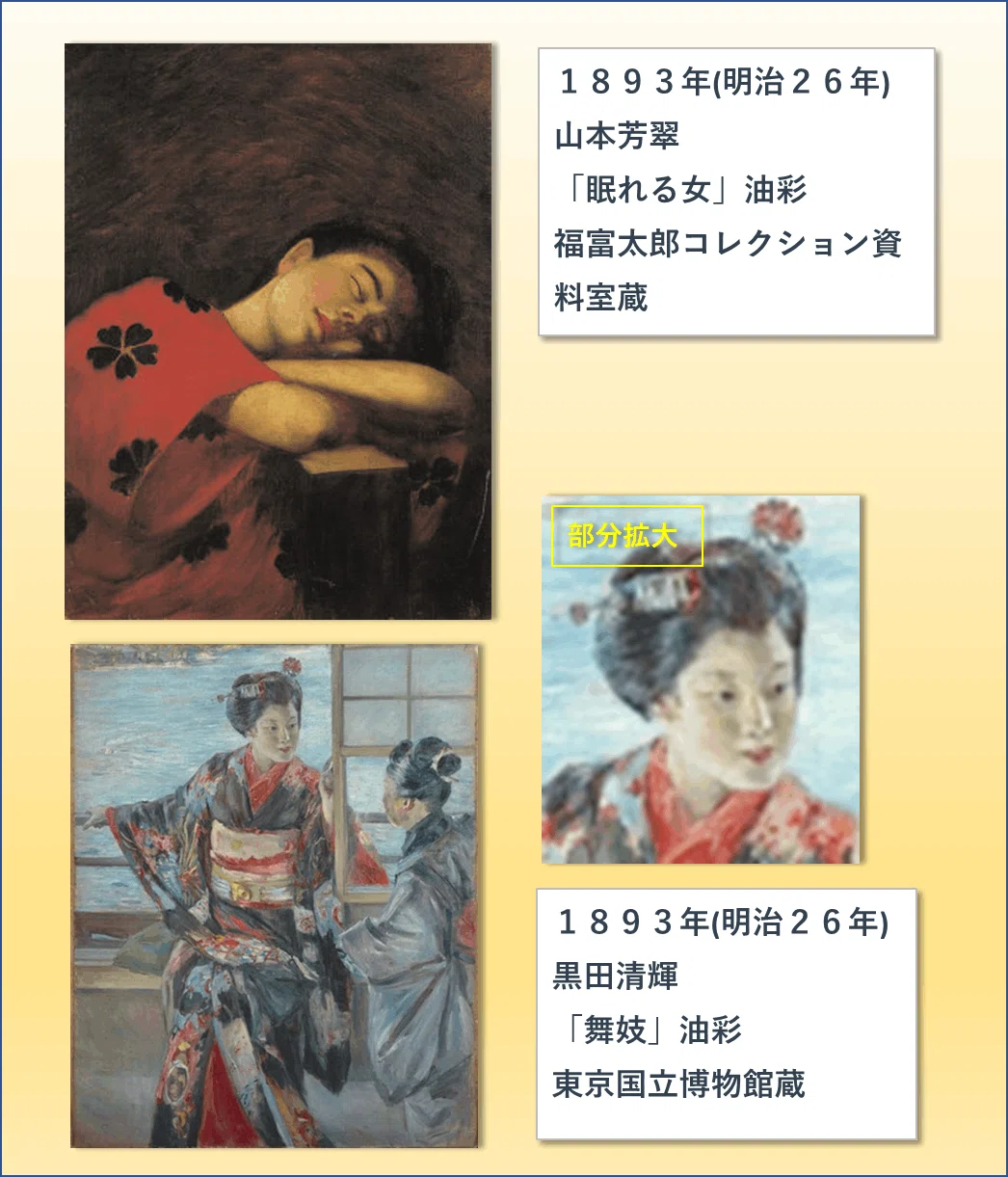 ワタクシ流☆絵解き館その157 青木繁の作品に見る―その肉感的な口唇よ