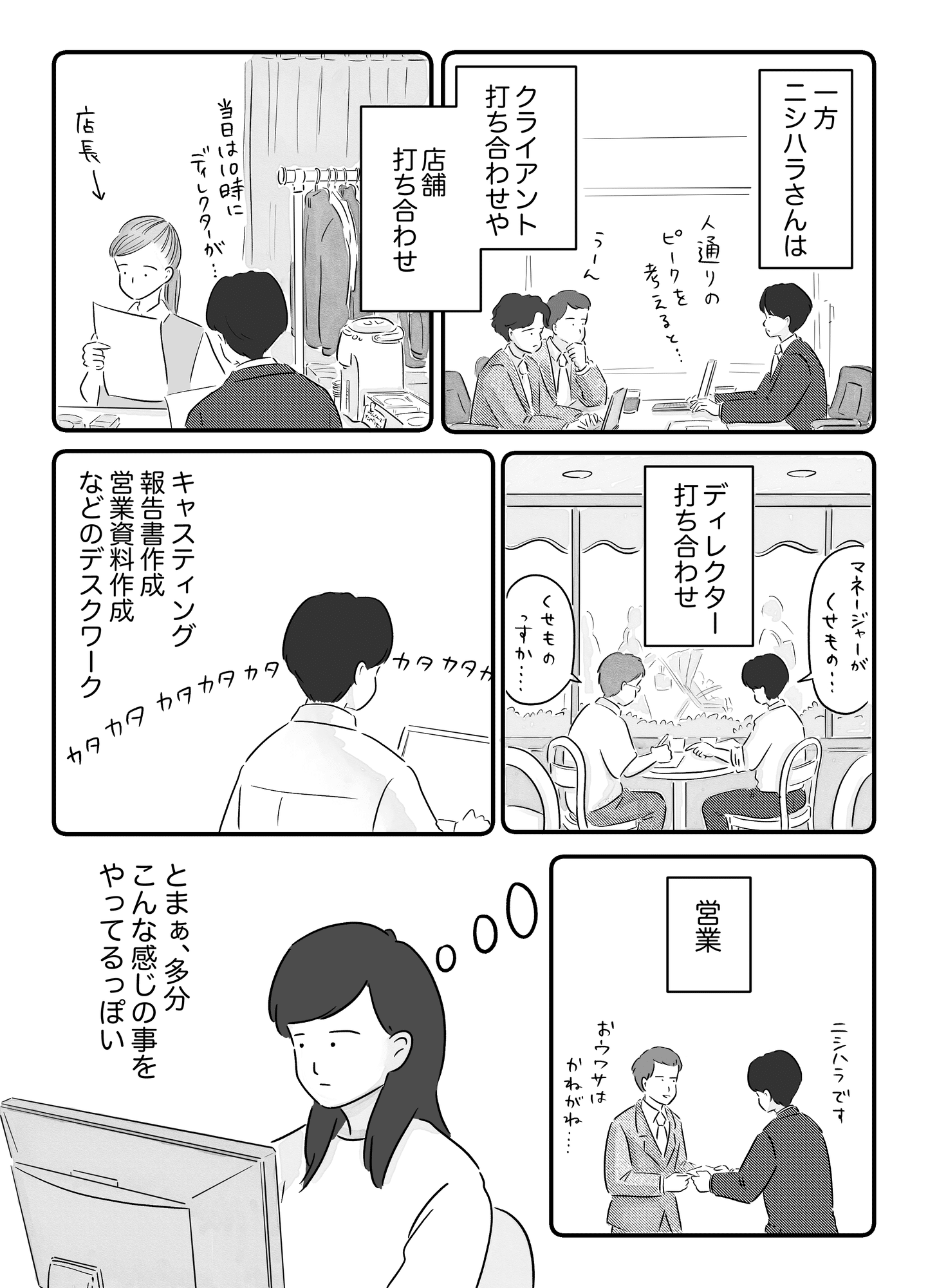 ニシハラさんのこと 8 最近は業務連絡ばかりでつまらない ニシハラハコ Note ニシハラさんのこと 8 最近は業務連絡ばかりでつまらない ニシハラハコ Note