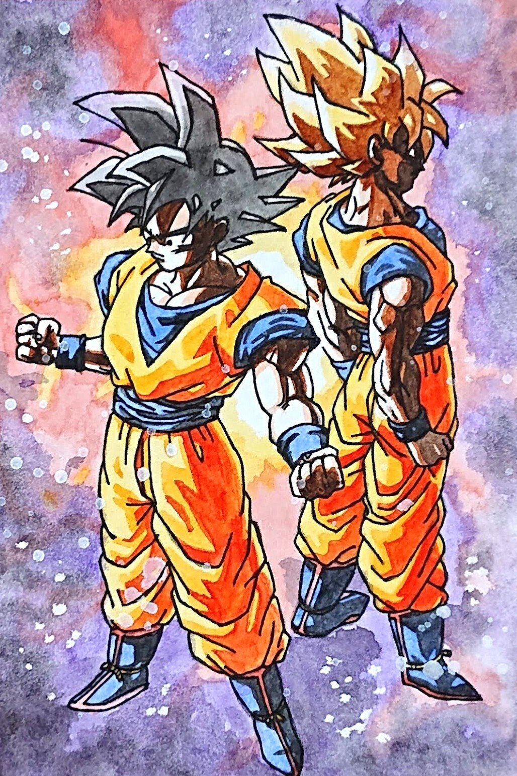 ドラゴンボールの孫悟空の絵を描いてみました ニノミヤ エンターテイメント Note