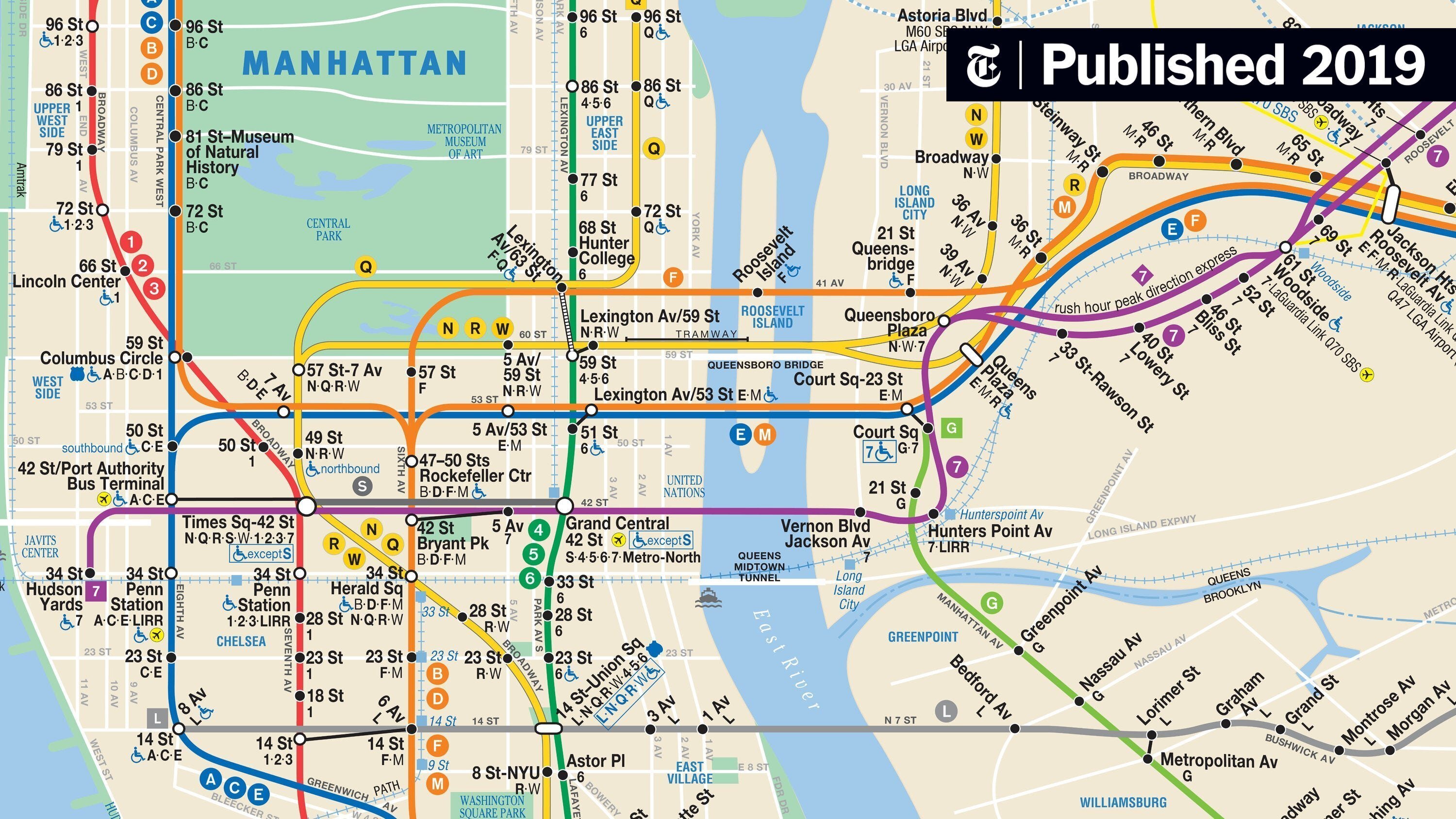 New York地下鉄、もう迷わない！｜Yuri.N