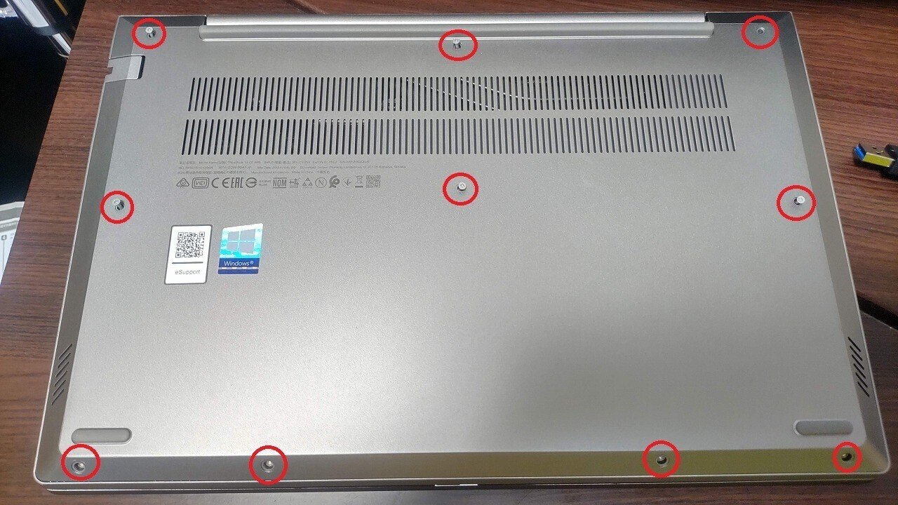 Lenovo Thinkbook 14 Gen 2 ARE SSD 交換｜satosssy