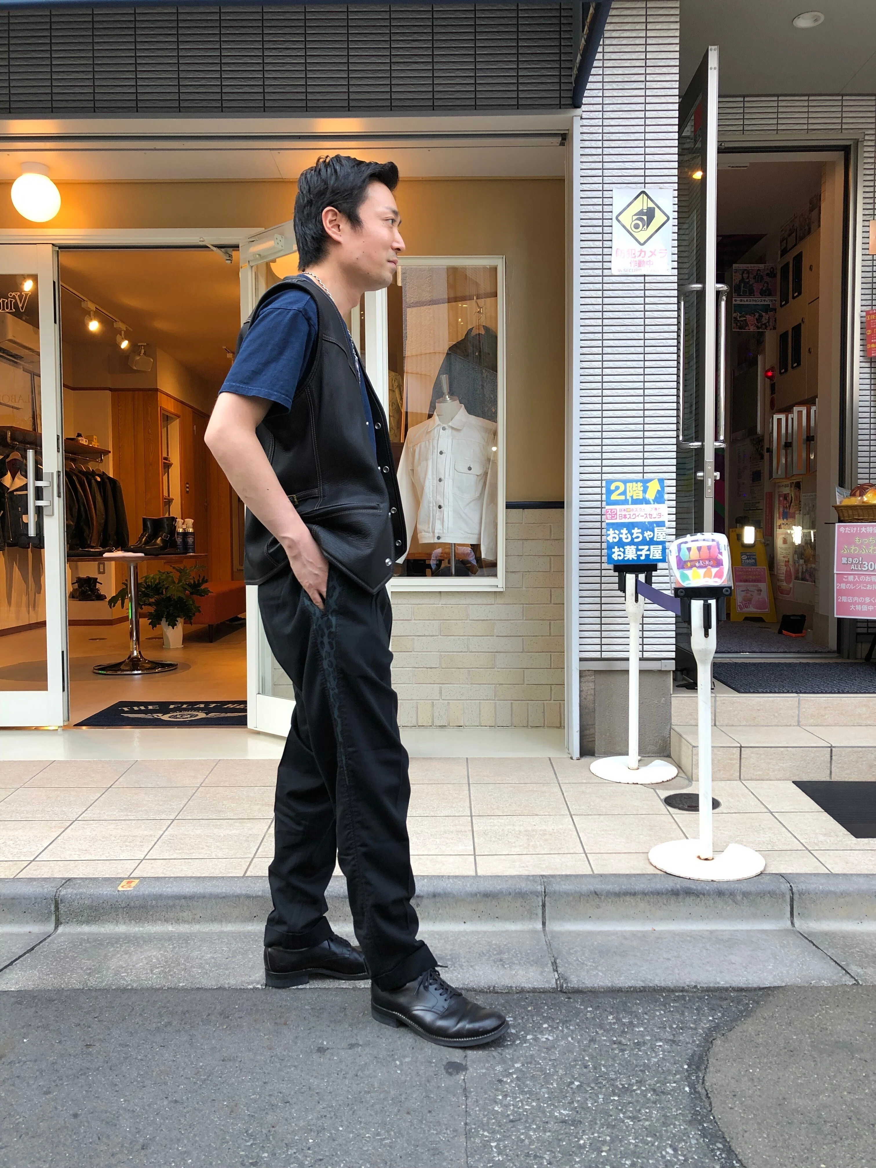 THE FLAT HEAD コットン　レーヨン　スラックス コットン×レーヨン スラックス FN-PA-C008 | THE FLAT HEAD