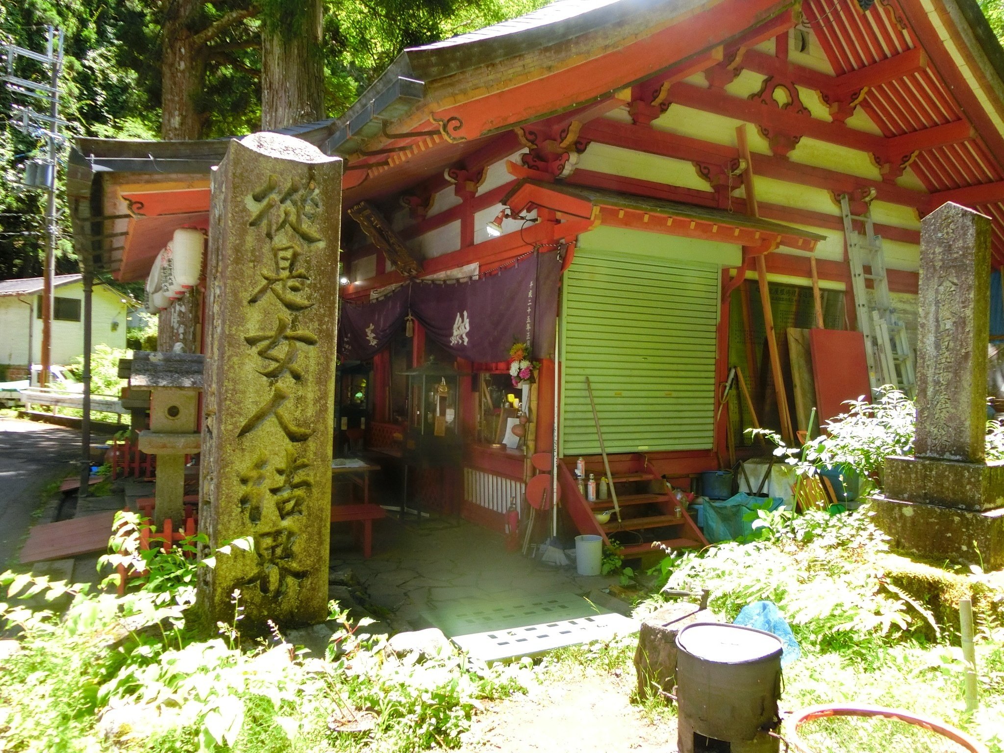 洞川温泉「母公堂」山伏・修験道「大峰山寺」世界遺産【吉野シリーズ