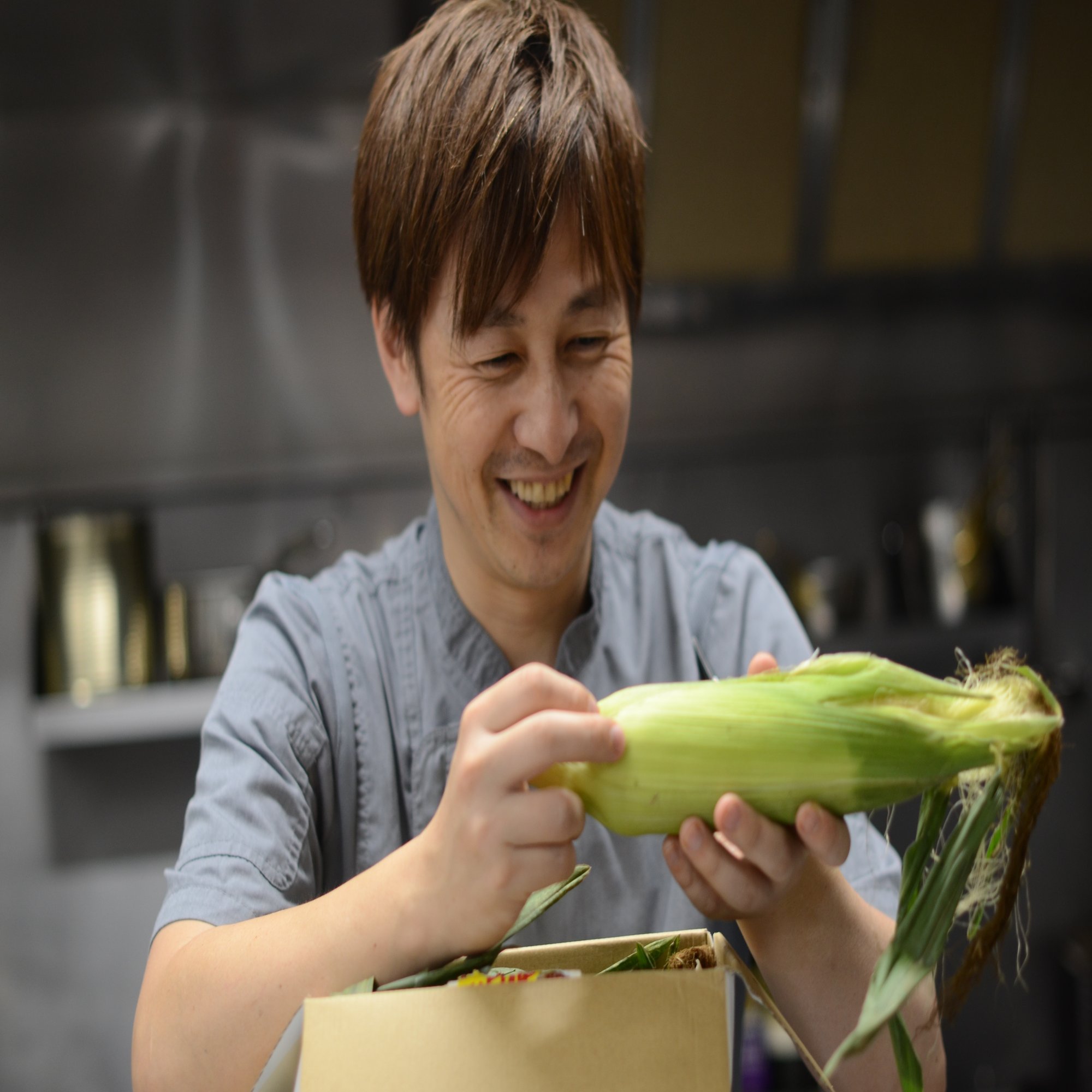 根性で負けない 朝採れトウモロコシの当日配達にこだわる 茨城県公式 シェフと茨城