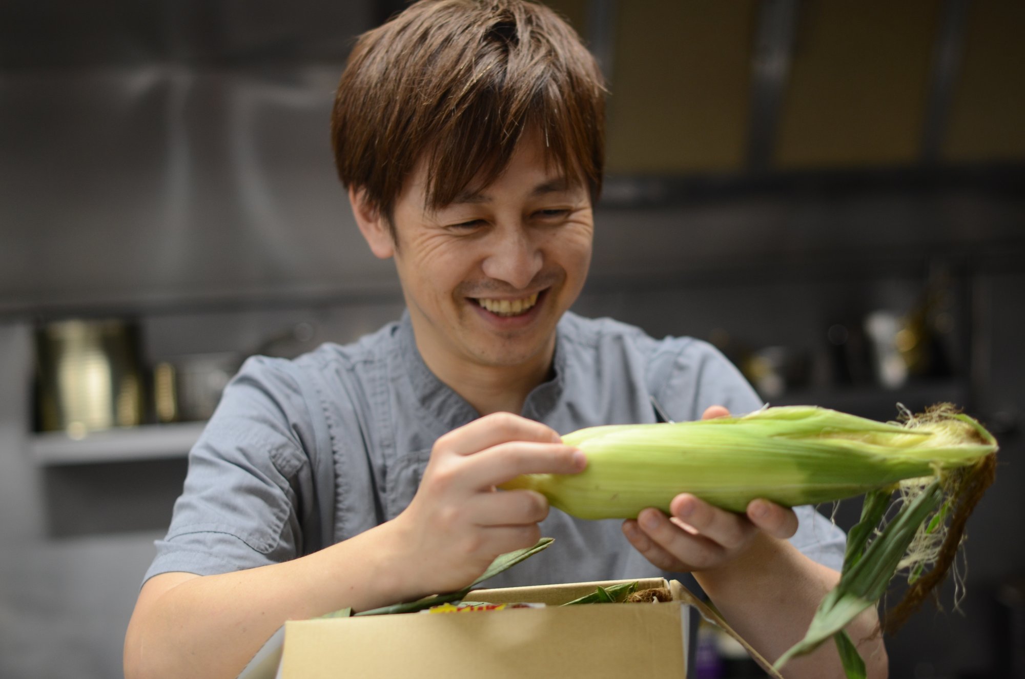 根性で負けない 朝採れトウモロコシの当日配達にこだわる 茨城県公式 シェフと茨城 根性で負けない 朝採れトウモロコシの当日配達にこだわる 茨城県公式 シェフと茨城