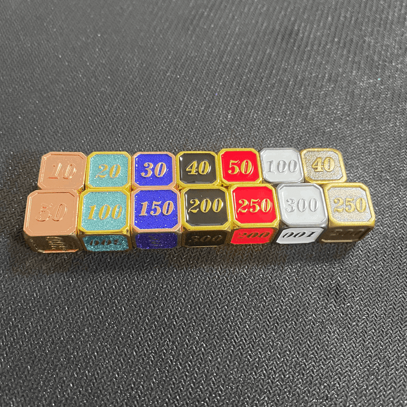 無料プレゼント中】金属製ダイスを適正な価格で販売！新たに金属製