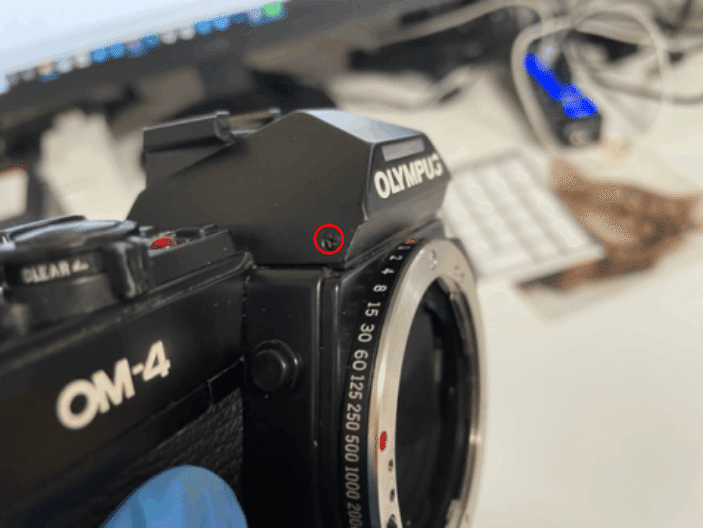 OLYMPUS OM-4 分解(プリズム清掃まで)|FWP_office