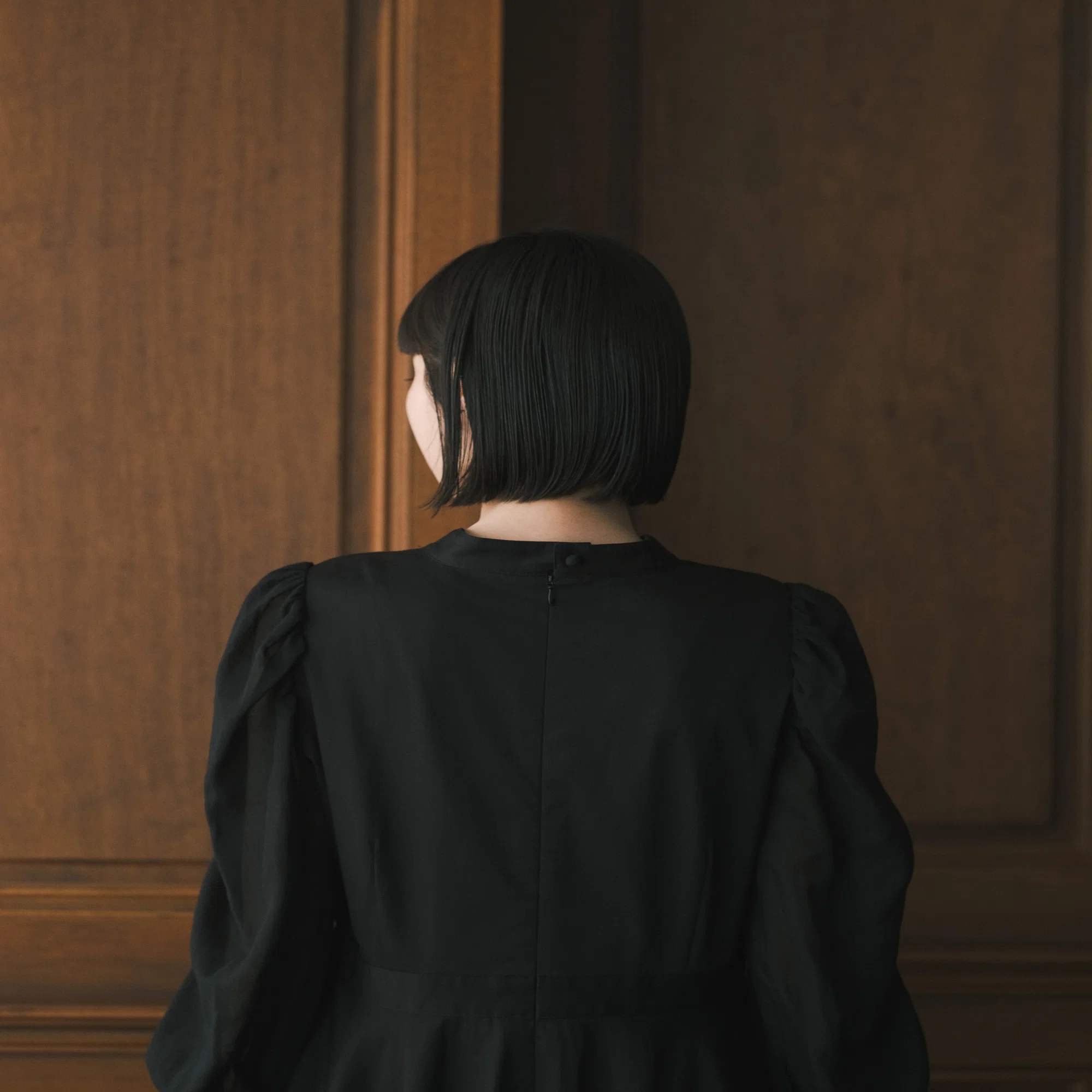 今週の販売情報?】袖だけシアーのblack sheer dress / 再販は 