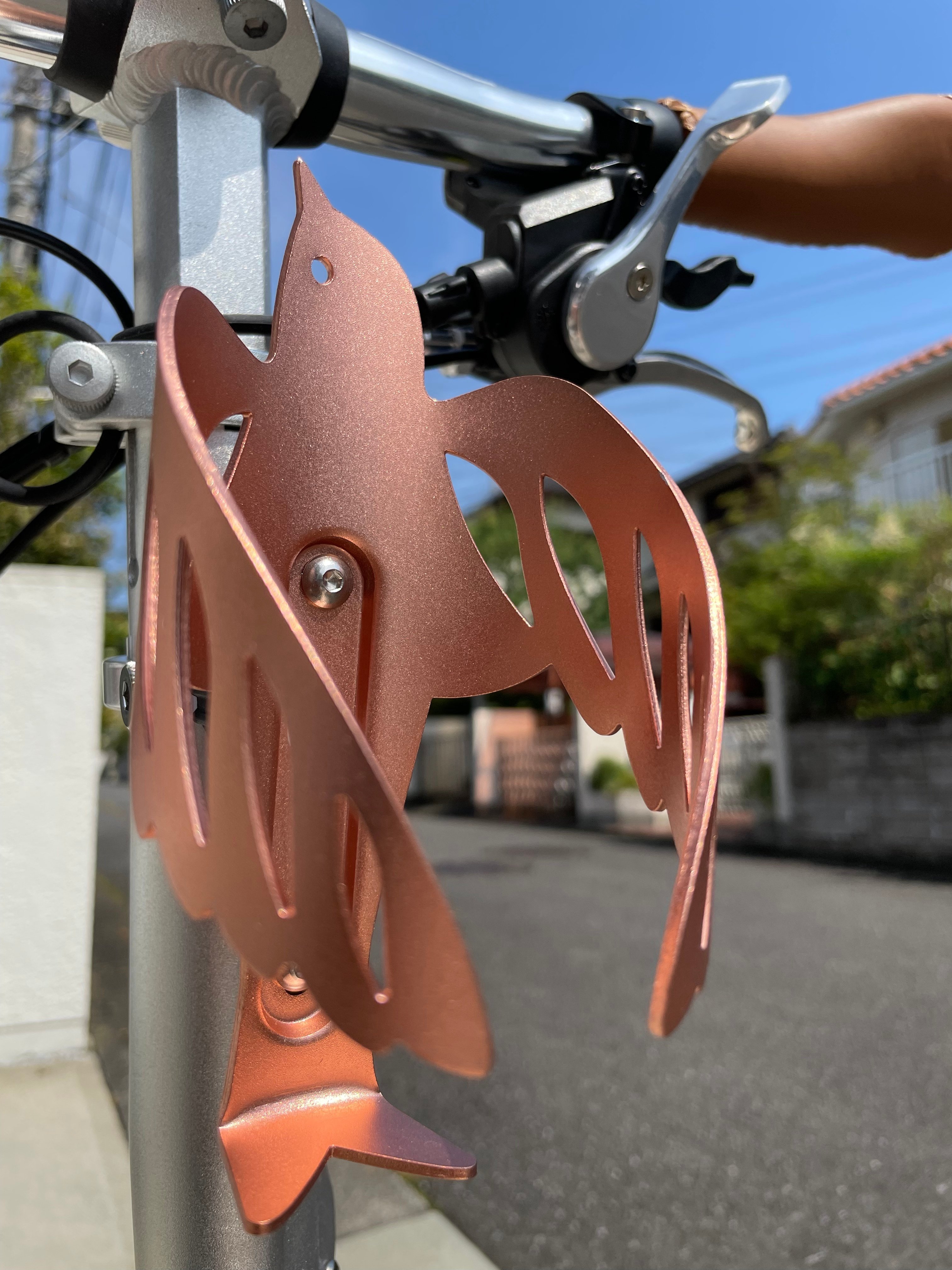 Benheil ベンヘイル ボトルホルダー 本革製 BROMPTON