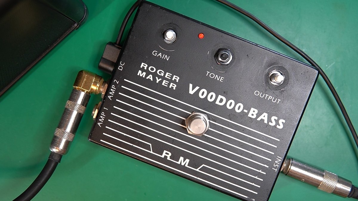 ROGER MAYER VOODOO-BASSの修理＆改造｜ebi-san