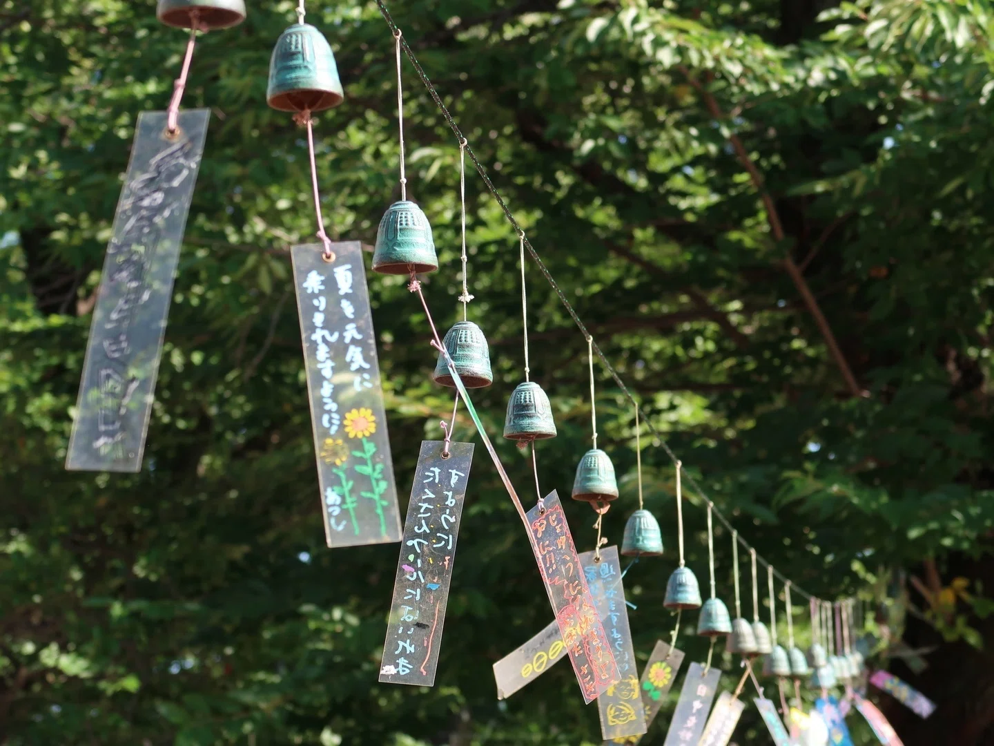 和歌山のお寺の鈴 池上本門寺『500個の風鈴の音を聴く』（2022.7.10）｜霜月仲冬