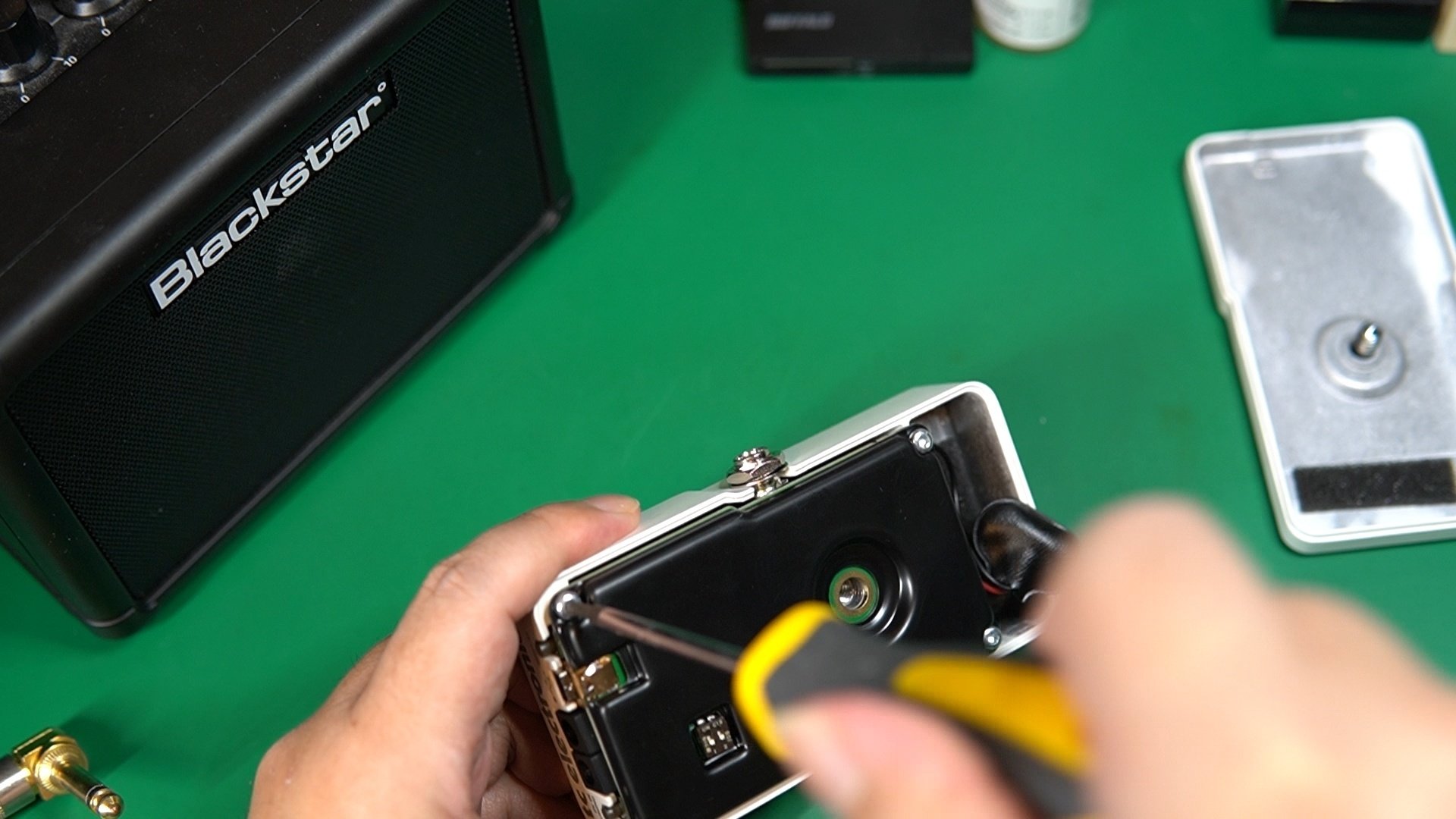 tc electronic polytune3の修理｜ebi-san