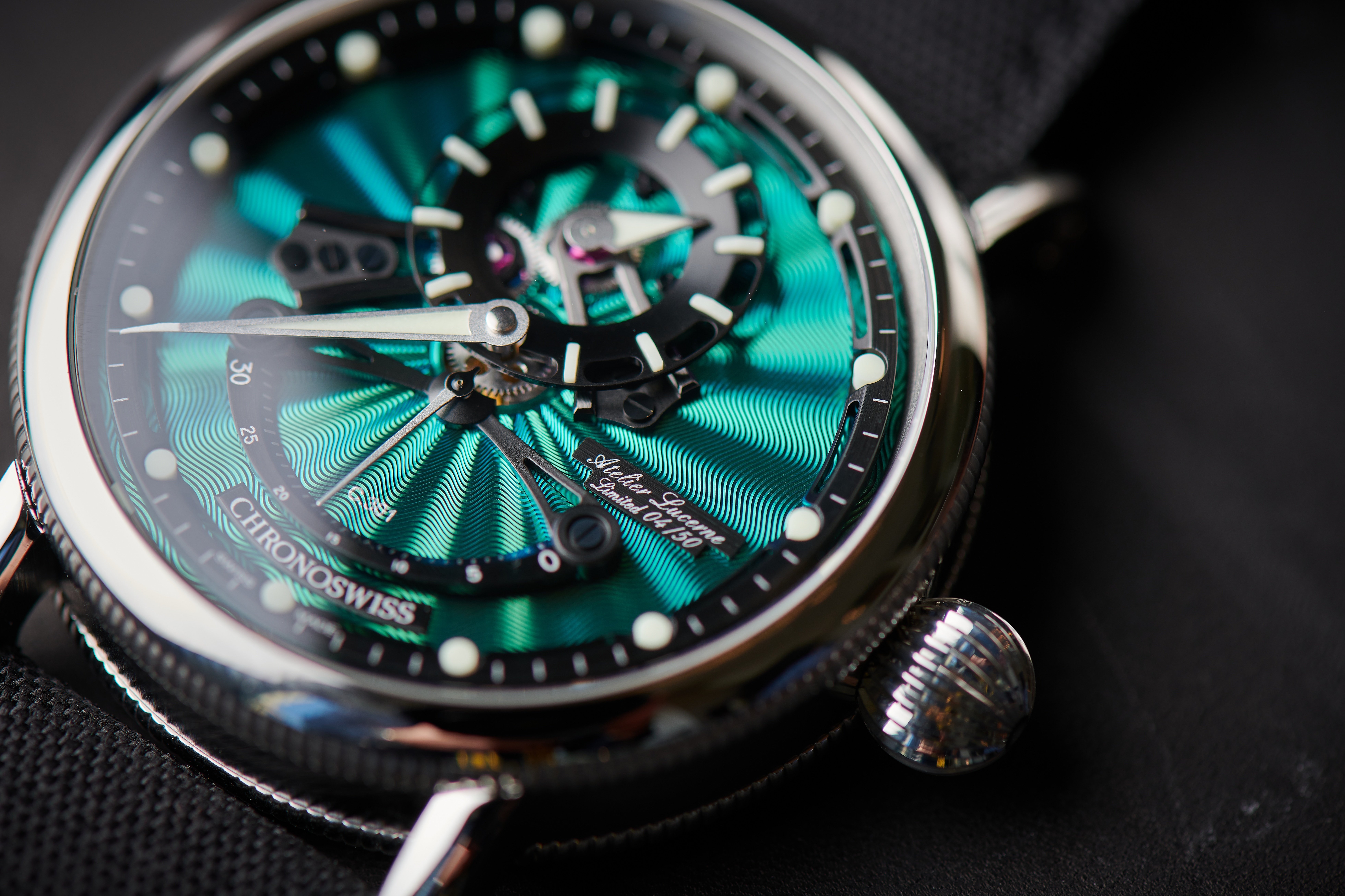 Open Gear Resec Chameleon CH-6923-PABK｜CHRONOSWISS クロノスイス