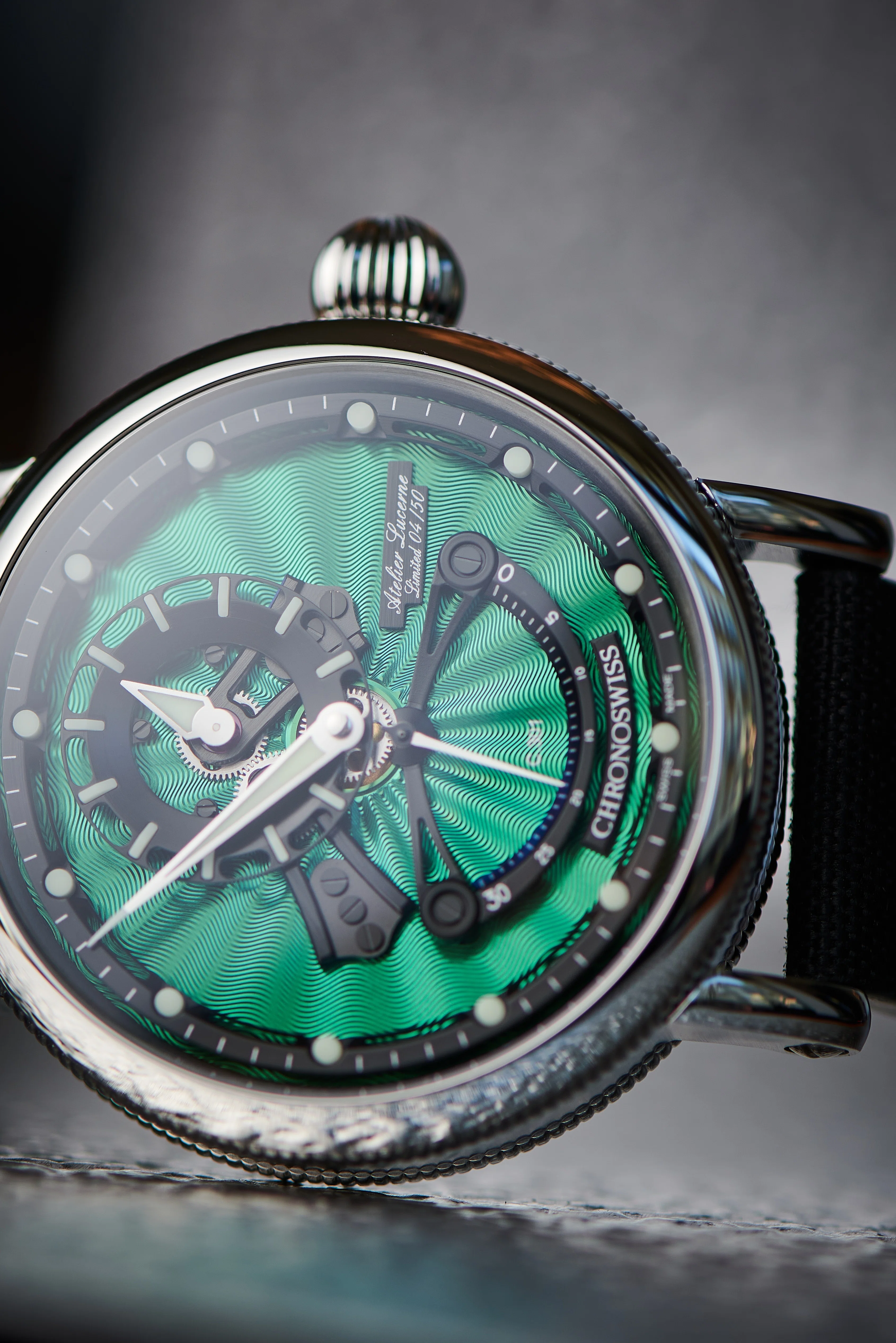オープンギア レ・セック カメレオン CH-6923-PABK｜CHRONOSWISS