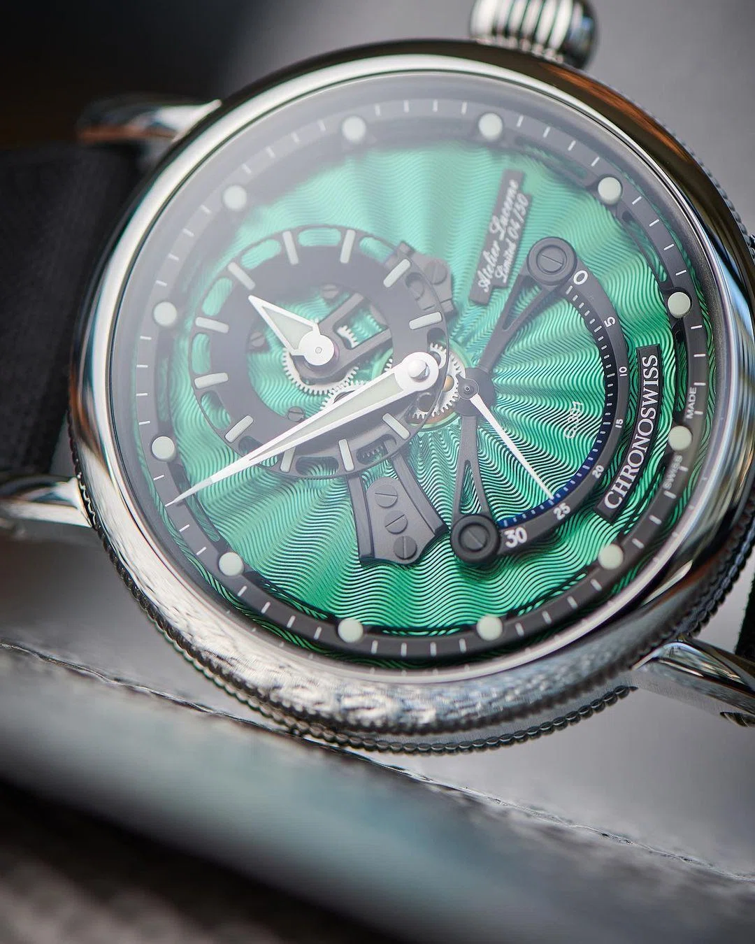 ペンミ EJ Open Gear Resec Chameleon CH-6923-PABK｜CHRONOSWISS クロノスイス