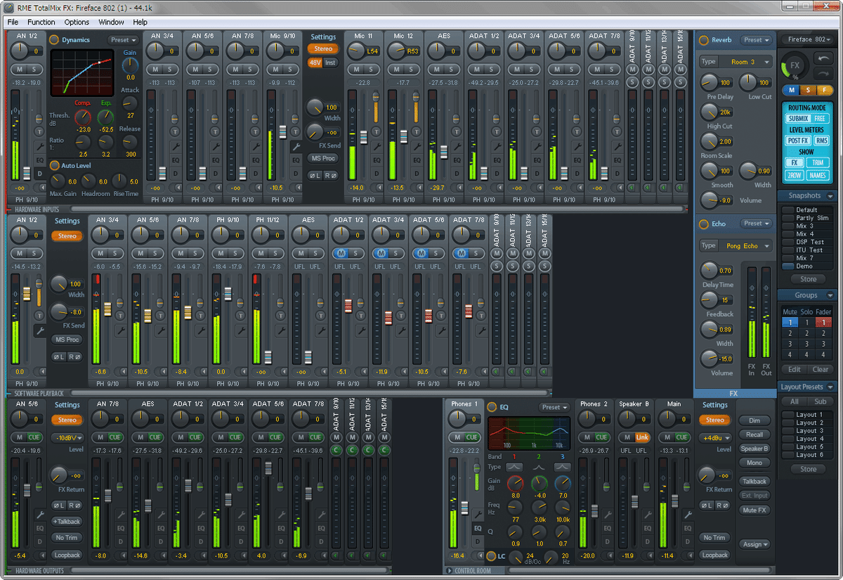 RME TotalMix FX｜続・だからPA屋なんですってば by PAしのら