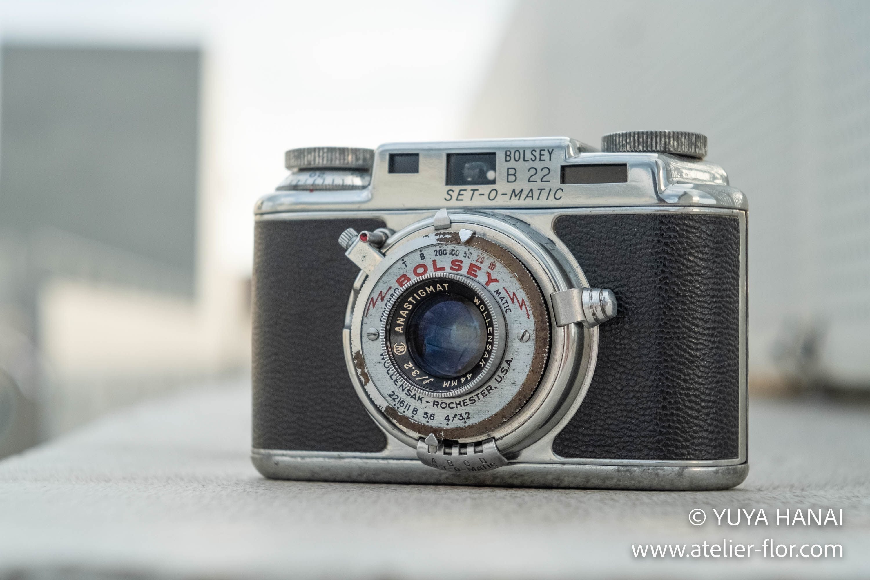 ●最終値●【整備済完動品】BOLSEY Model B2 011 Wollensak ANASTIGMAT 1:3.2 f=44mm(BOLSEY B2)｜花井雄也
