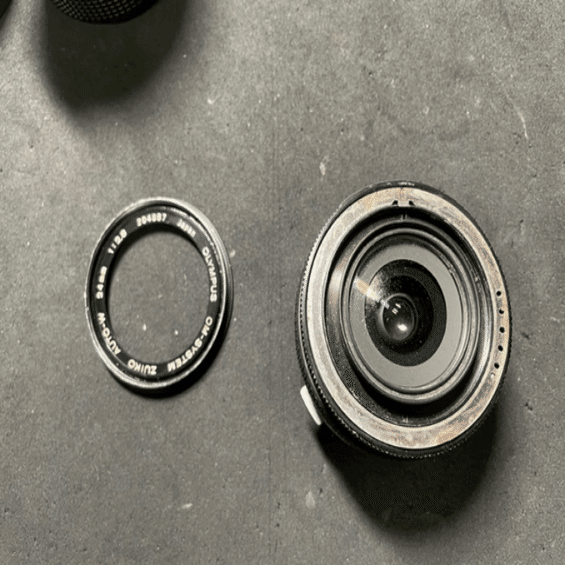 OLYMPUS OM-SYSTEM ZUIKO AUTO-W 24mm F2.8 分解｜FWP_office