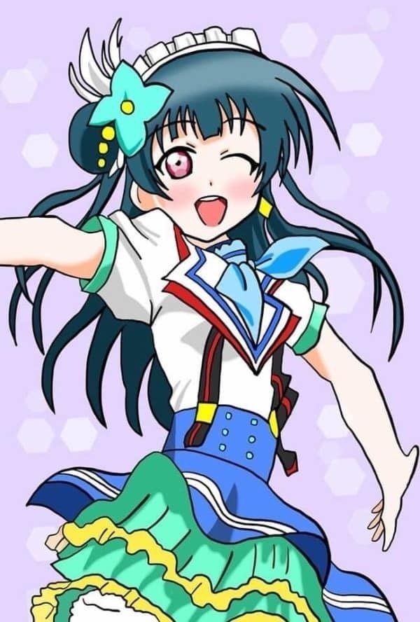 7月13日はAqoursの津島善子(ヨハネ)の誕生日2022|絵描きの 7月13日はAqoursの津島善子(ヨハネ)の誕生日2022|絵描きの
