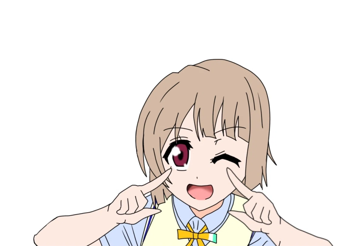 虹ヶ咲で可愛いアイドル 中須かすみ｜絵描きの冒険者KATOSAN