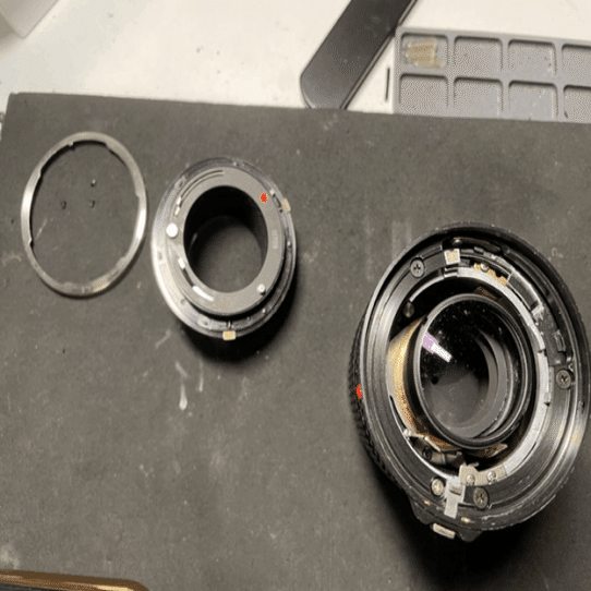 CANON NEW FD 135mm F2.8 分解｜FWP_office