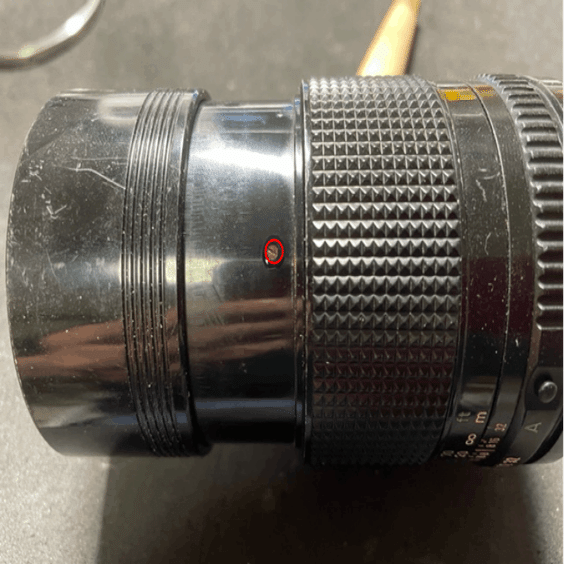 CANON NEW FD 135mm F2.8 分解清掃済み#218 CANON NEW FD 135mm F2.8 分解｜FWP_office
