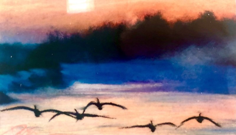釧路湿原、水鳥の飛び立つ瞬間。チャレンジを恐れず 羽ばたいていきたいものです。