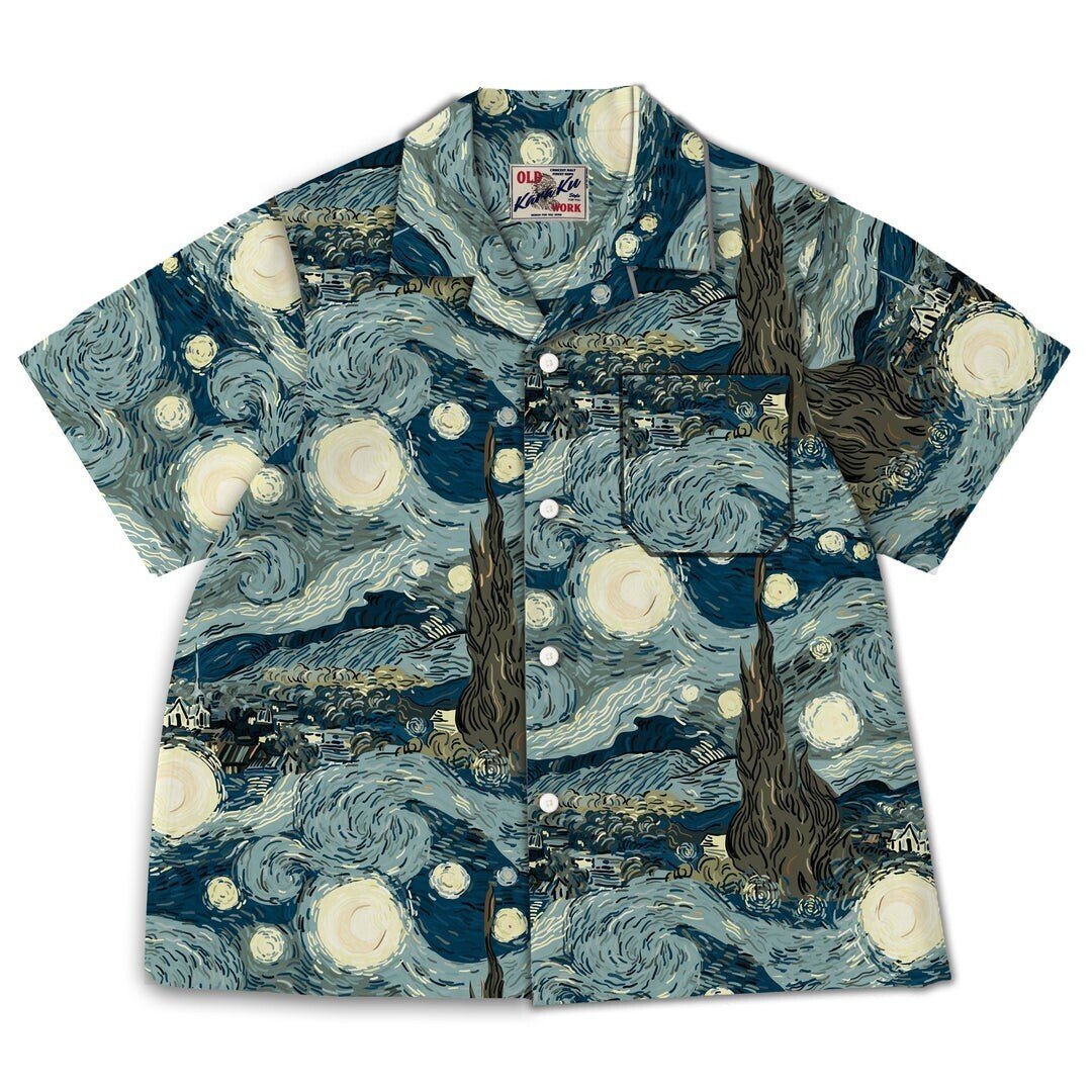 ENFOLD GOGH starry night shirt アロハ　シャツ ENFOLD GOGH starry night shirt アロハシャツ