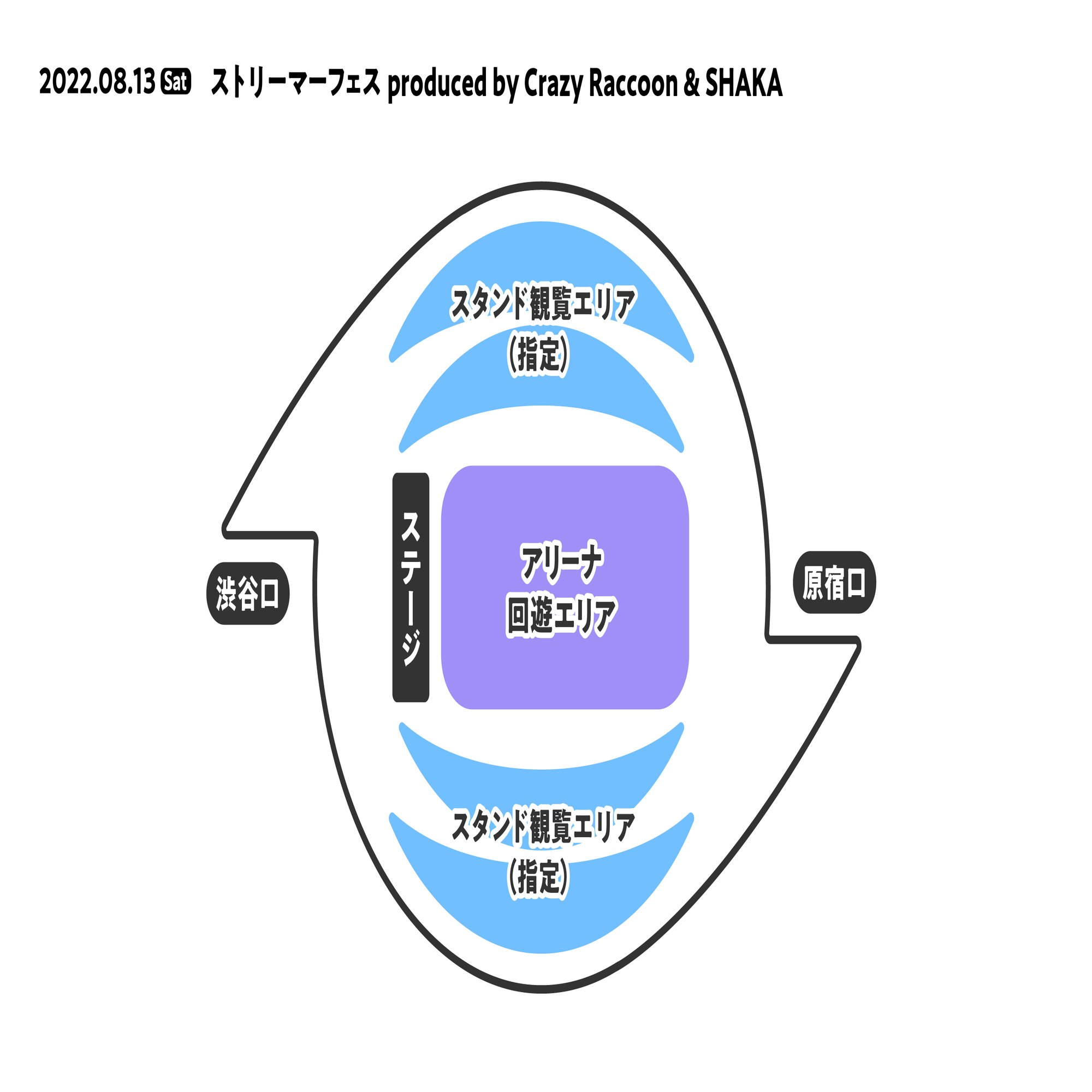 公式 8 13 土 ストリーマーフェス 8 14 日 オールスター大運動会 代々木競技場 概要 チケット情報 超滅 Note