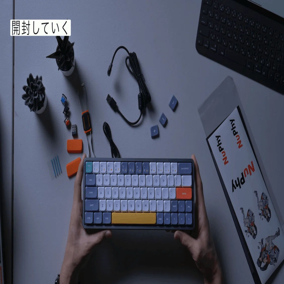 Nuphy Air60】開封＆ファーストタッチ｜ウルトラスリムメカニカル