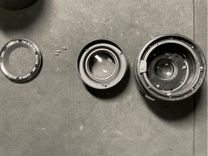 OLYMPUS OM-SYSTEM ZUIKO MC AUTO-S 50mm F1.8 分解｜FWP_office