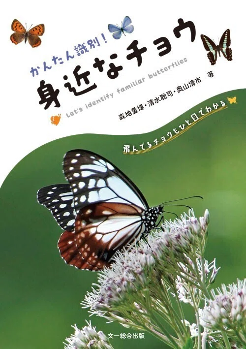 8月5日開催）新刊「かんたん識別！身近なチョウ」執筆陣によるZOOM配信