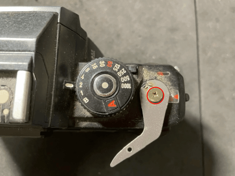 MINOLTA X-500 分解（接眼部清掃まで）｜FWP_office