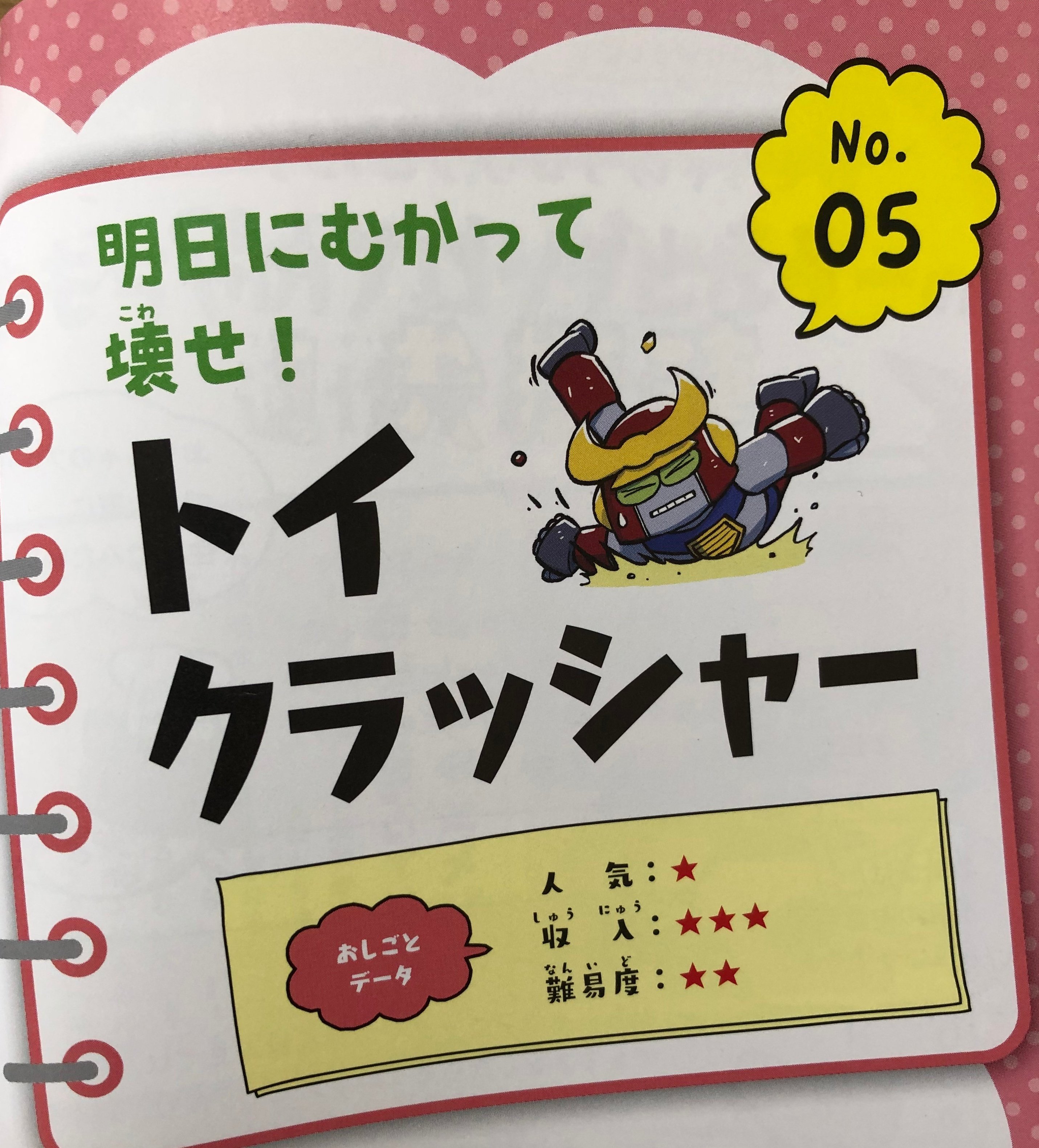 トイクラッシャーに転職したい。｜東スポnote