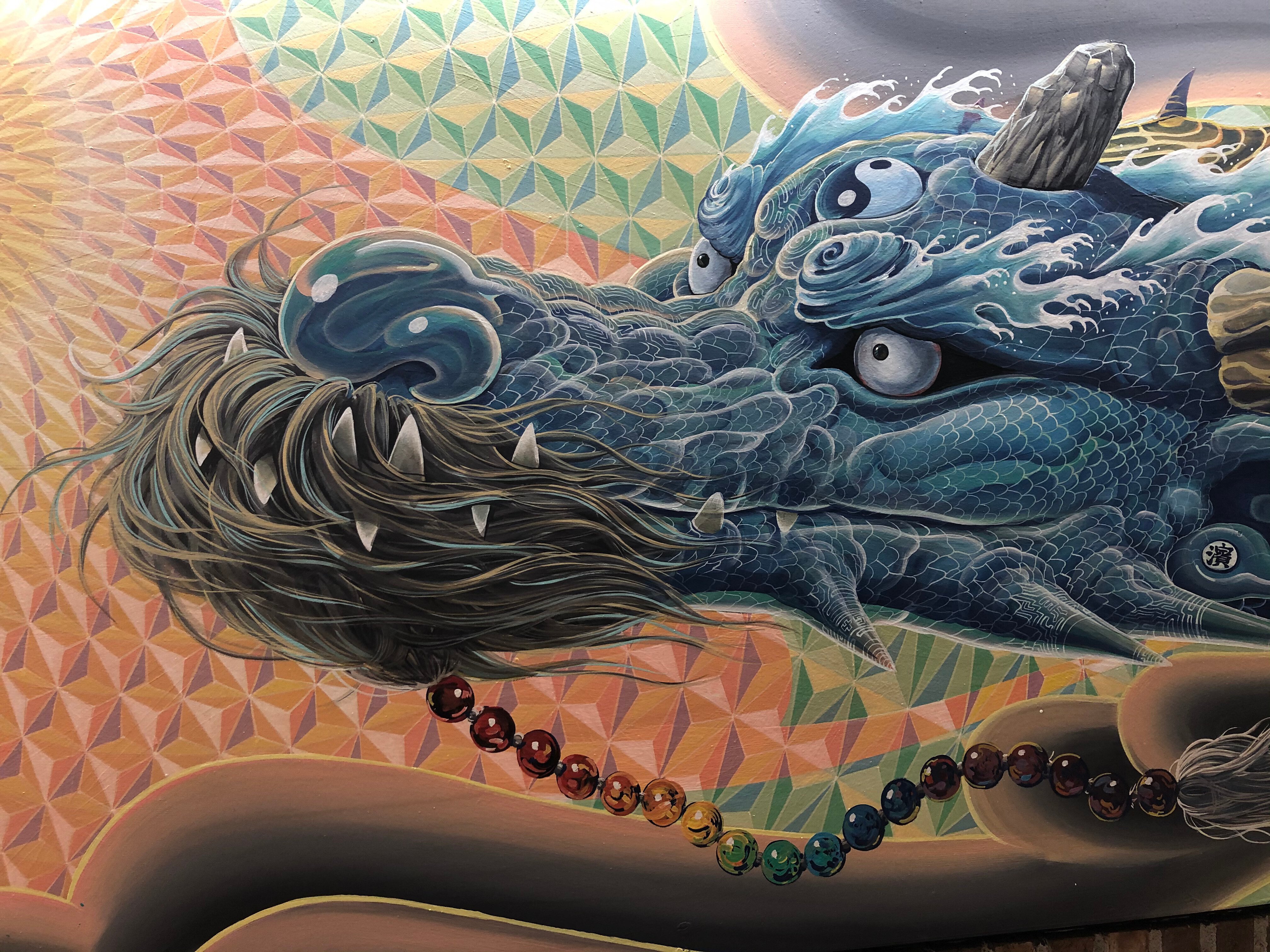 守護龍リーディング画 横浜駅】タカハシ ケンスケさんの守護龍？｜8_HACHI_