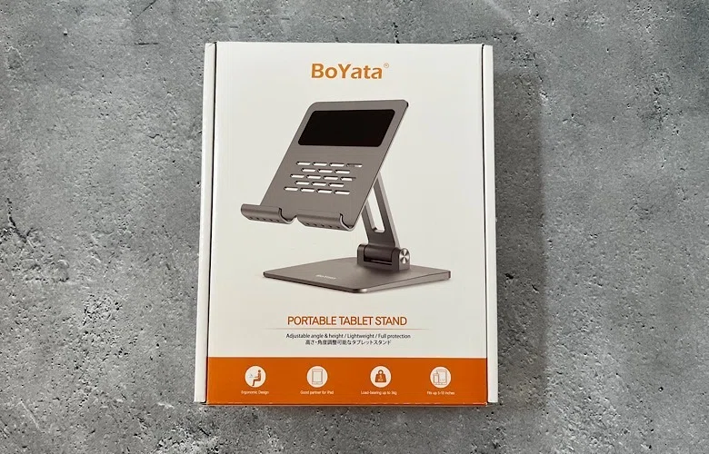 BoYata iPadスタンドレビュー】全iPadユーザーにおすすめしたい
