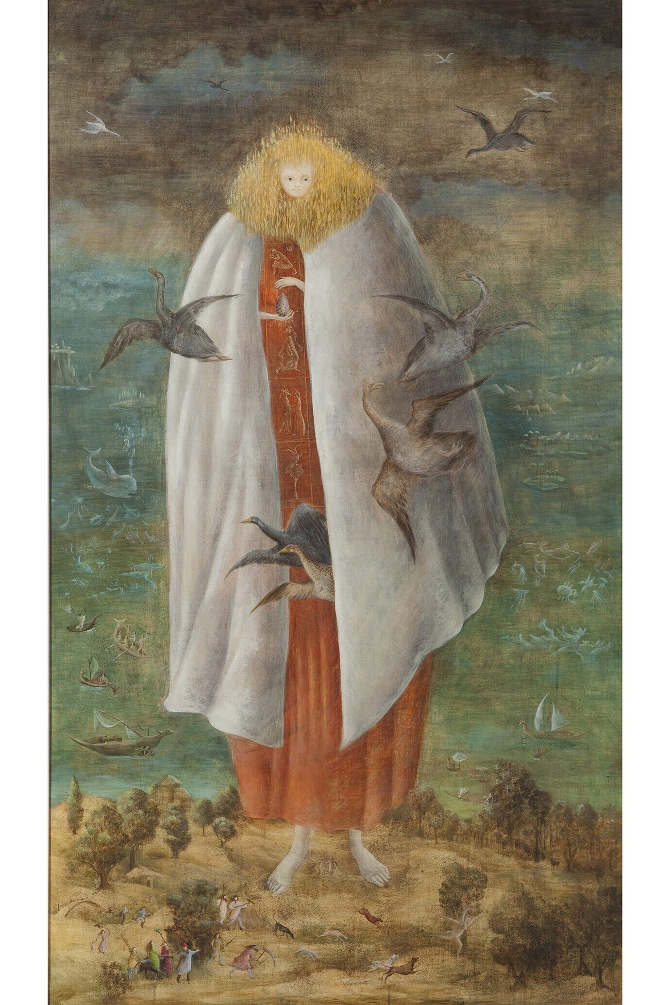 Leonora Carrington, The Giantess (The Guardian of the Egg), 1947, private collection. 