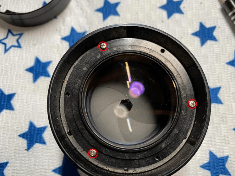 MINOLTA MD ROKKOR 50mm F1.4 分解｜FWP_office