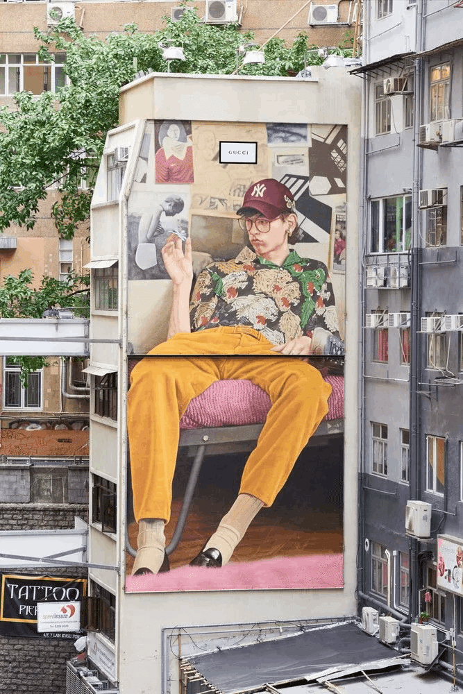 ブランド”の世界観をウォールアート(壁画)で届ける ～ GUCCIの取組