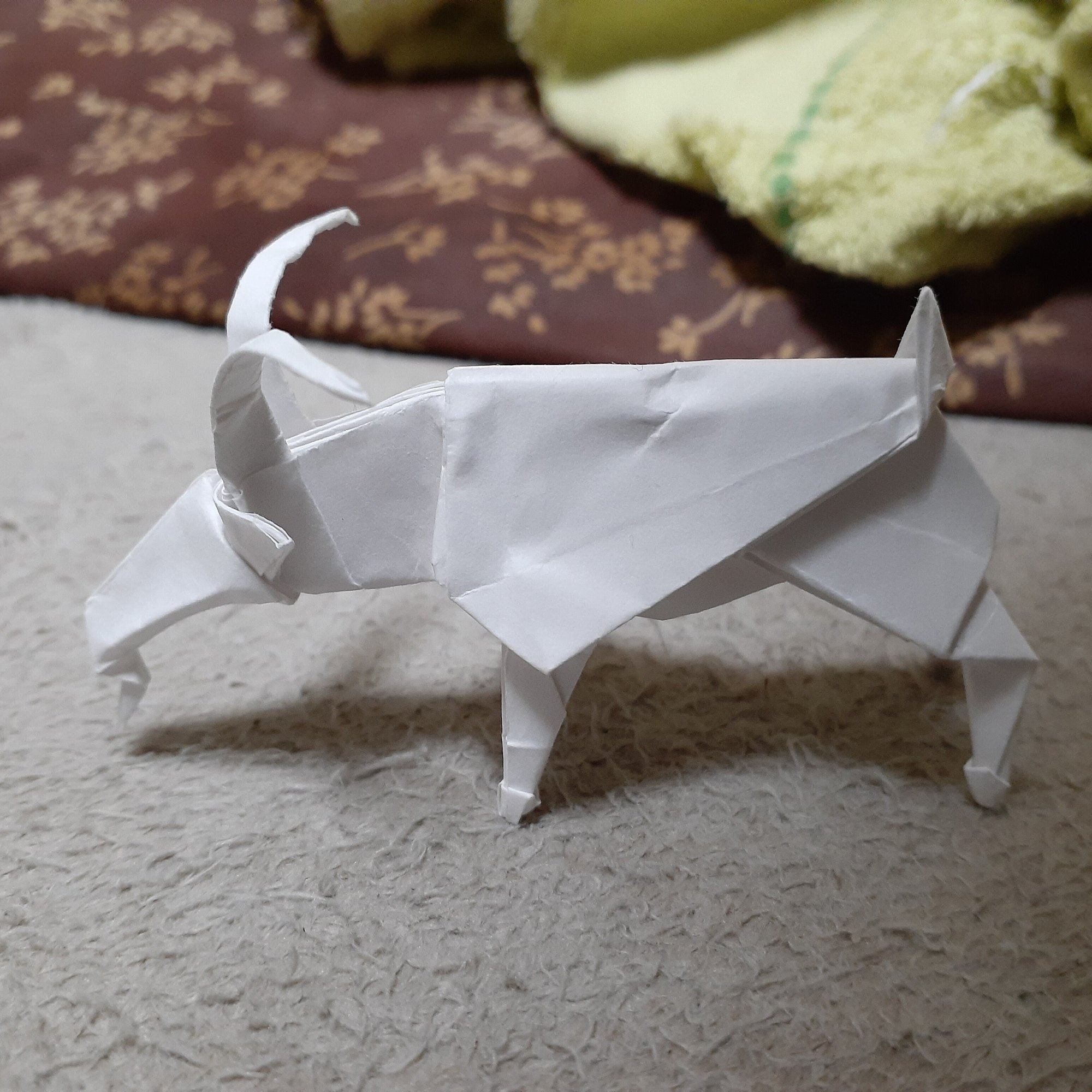 今日の折り紙 ヤギ バージョン2 Techpancreate Note 今日の折り紙 ヤギ バージョン2 Techpancreate Note