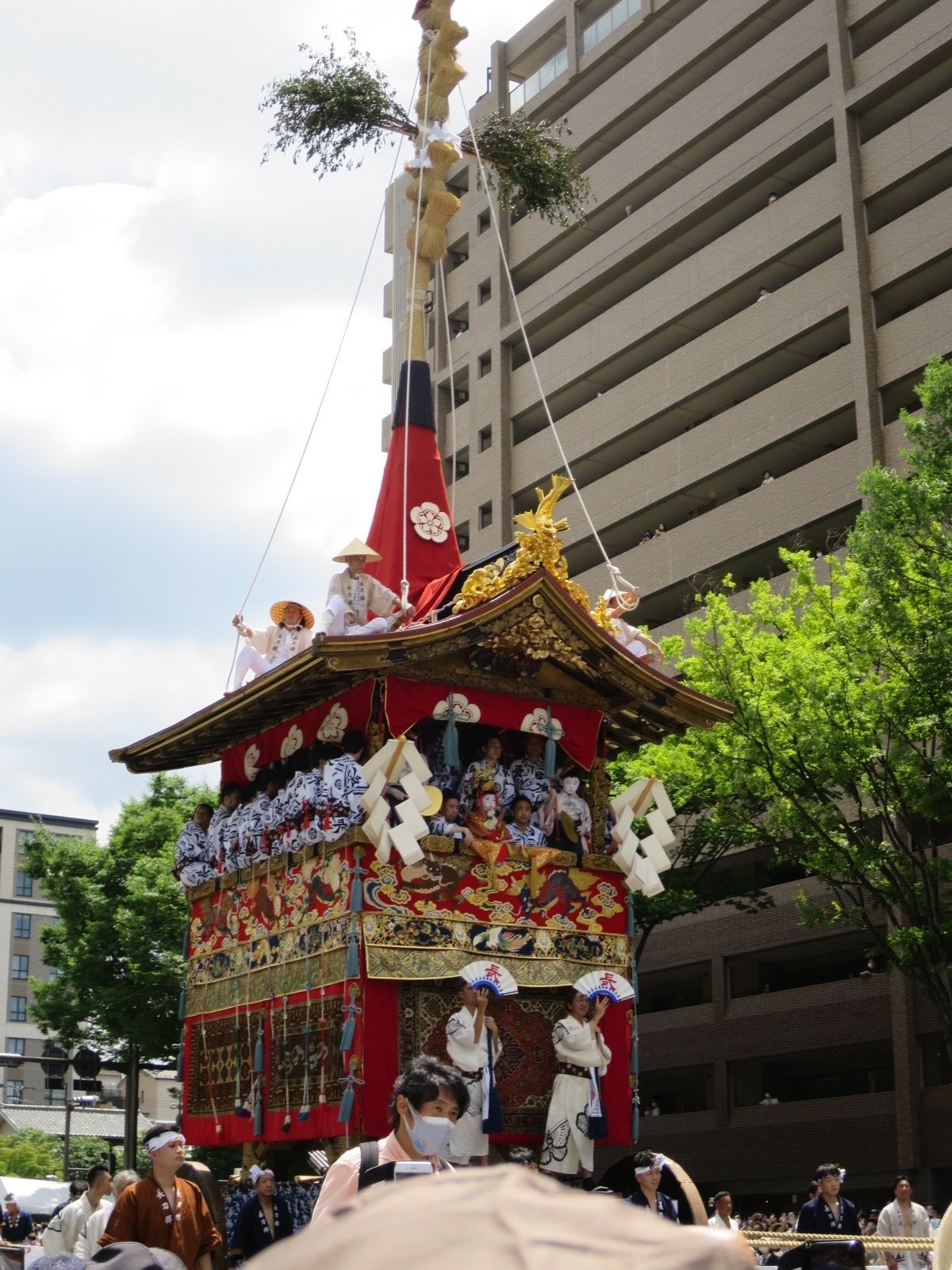 京都祇園会謹製 年代物未使用 長刀鉾・和手ぬぐい