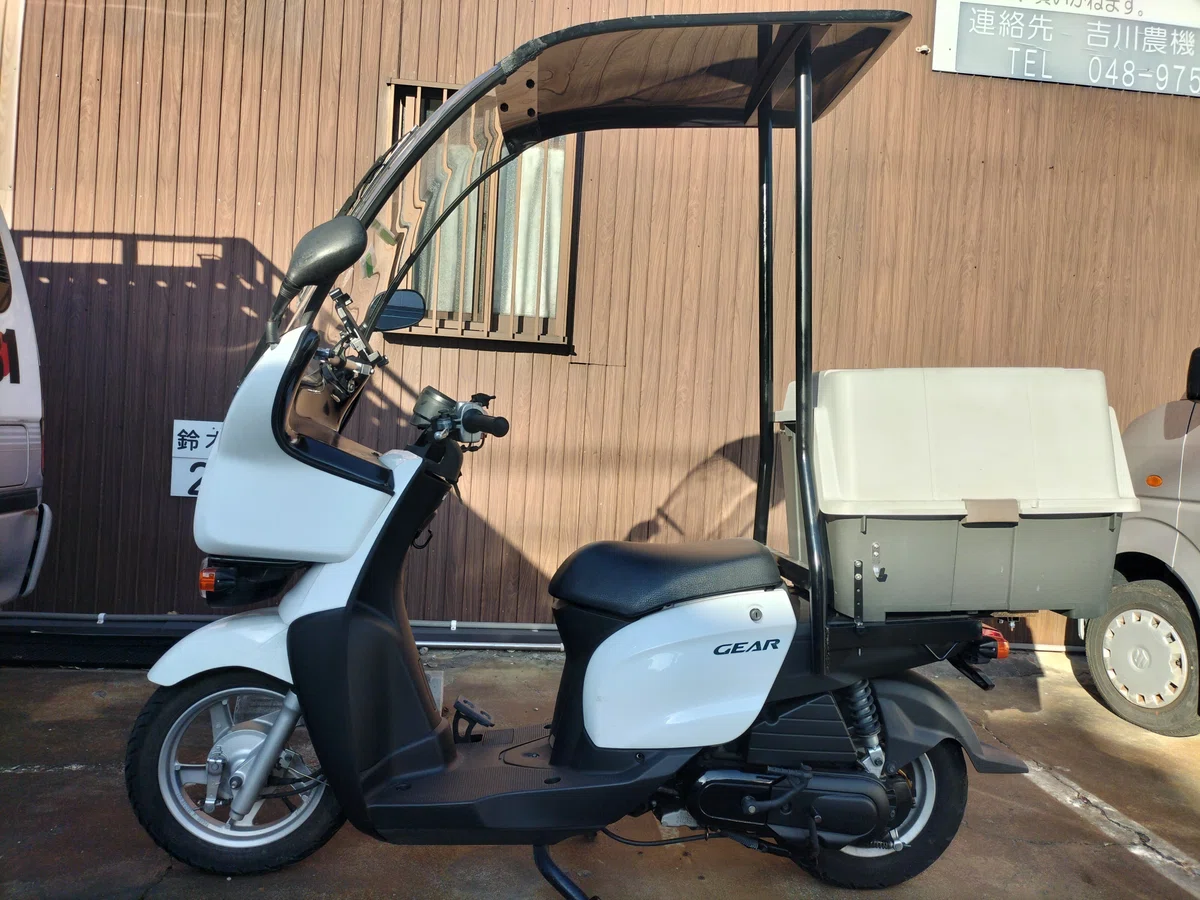 UA07J】ヤマハギア ルーフ付 デリバリー仕様｜suzukimotors