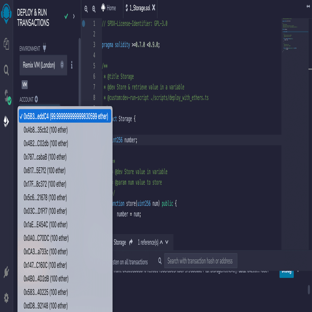 Ethereum入門 (3) - Remix｜npaka